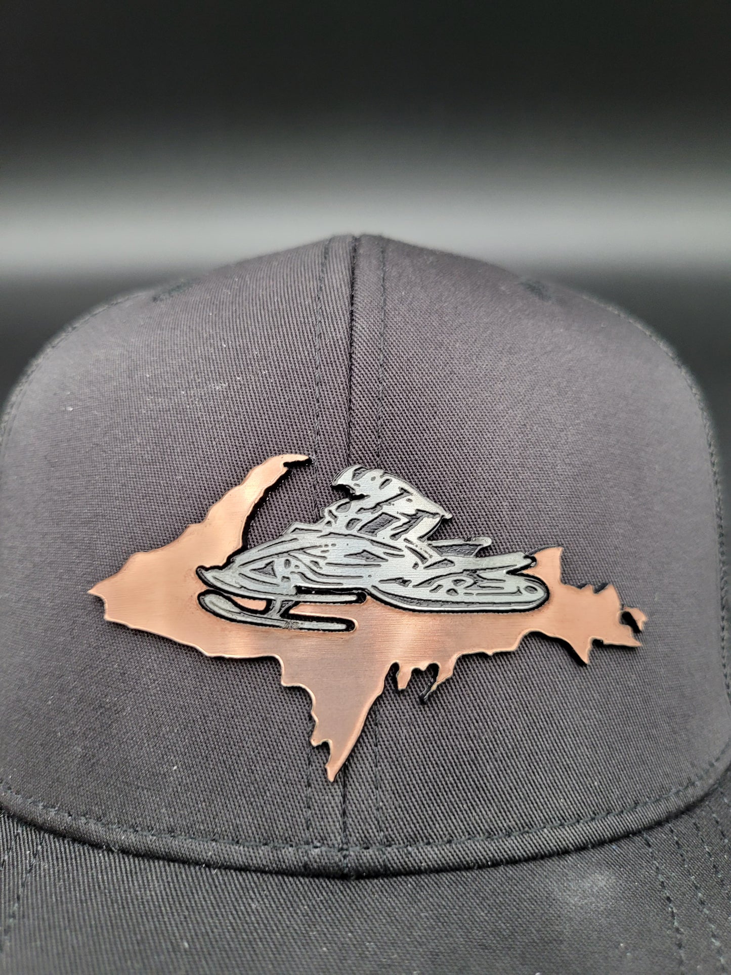 UP Snowmobile Trucker Hat (Copper)