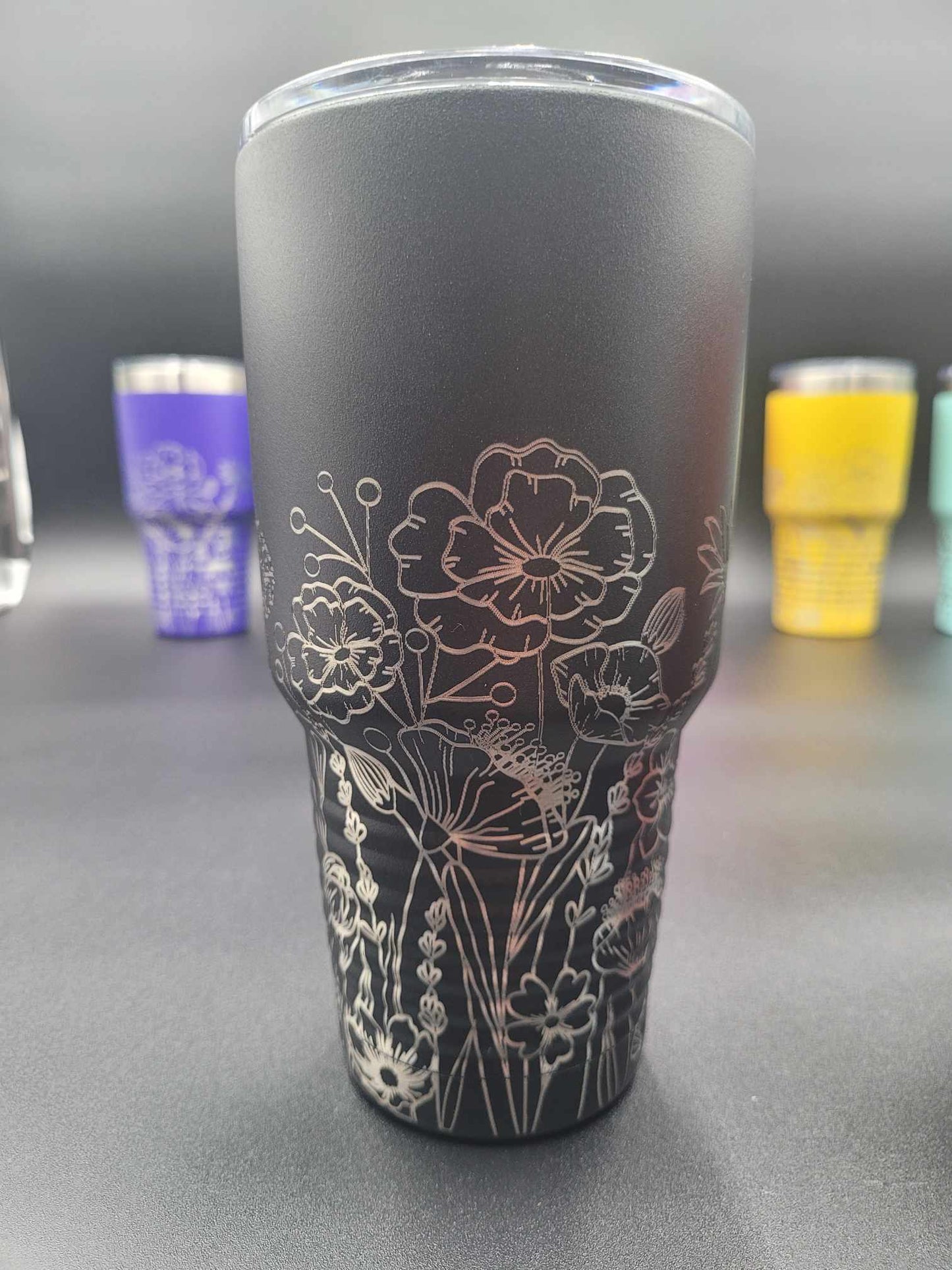 30oz Flower Wrap Tumbler